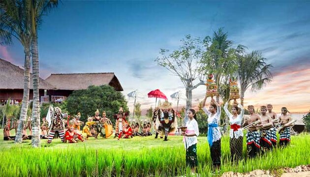 View Hotel Rimba Jimbaran Bali By Ayana Background